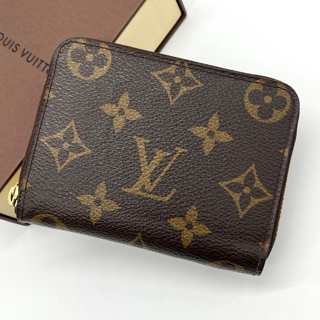 ルイヴィトン　ジッピー　パース　モノグラム　小銭入れ　箱