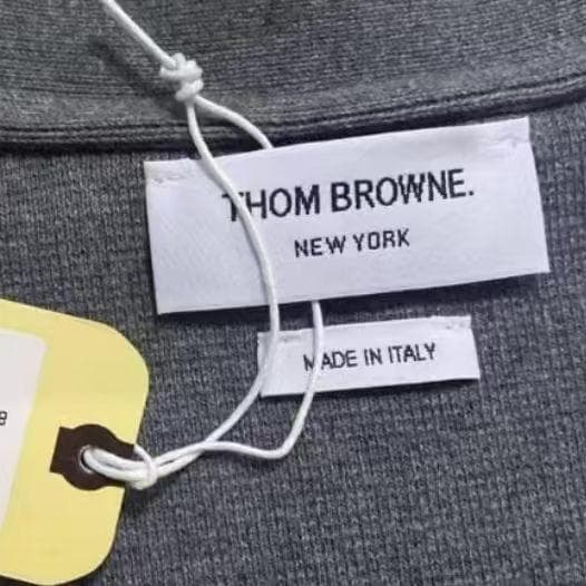 ♡✨希少 THOM BROWNE カシミヤ Vネック カーディガン グレー