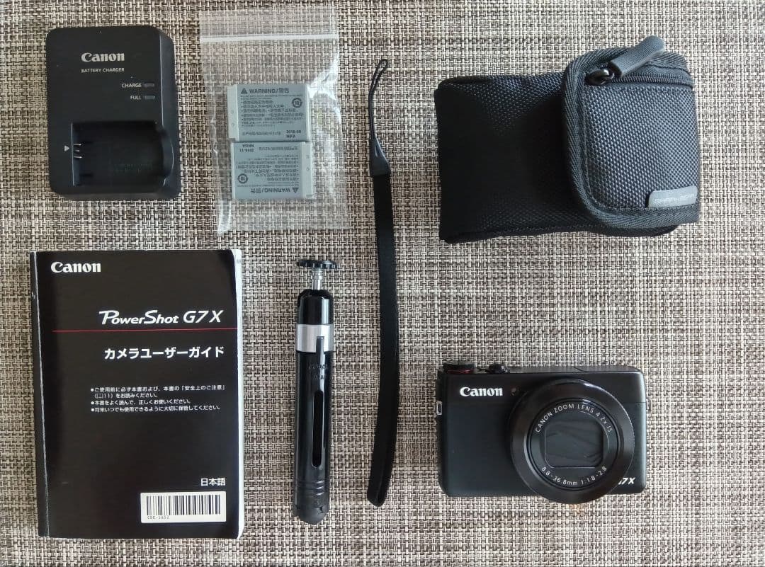 美品☆Canon PowerShot G7 X 本体/付属品あり