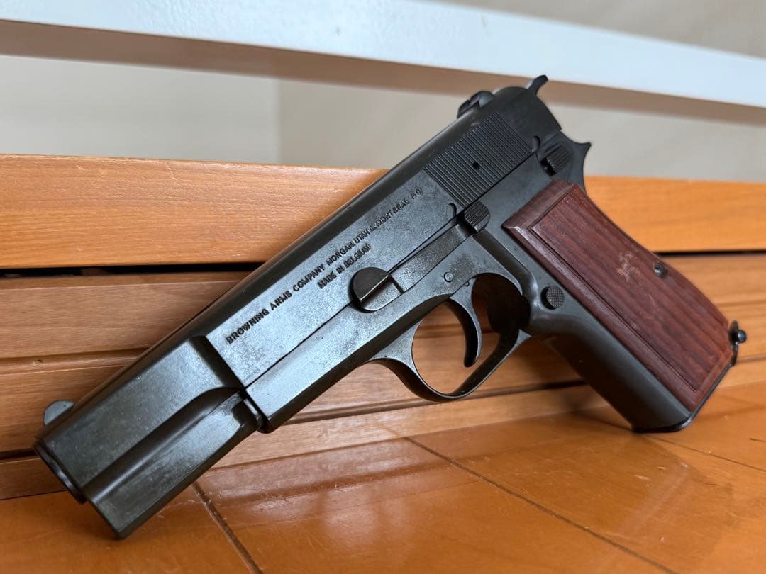 マルシン ブローニング ハイパワー HW 木製グリップ モデルガン マルイ