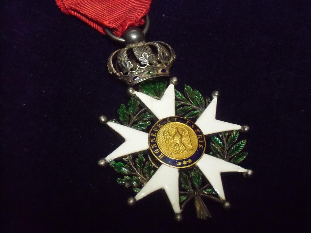 Ｆフランス軍＊１８４８～１８５２レジオンドヌール勲章＊騎士級（実物）
