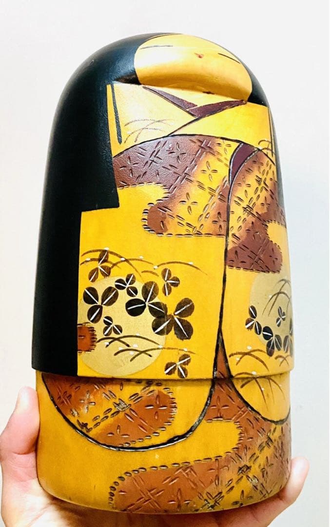 中古　こけし　人形　日本　木製　BIG 大谷良夫　伝統　コレクション