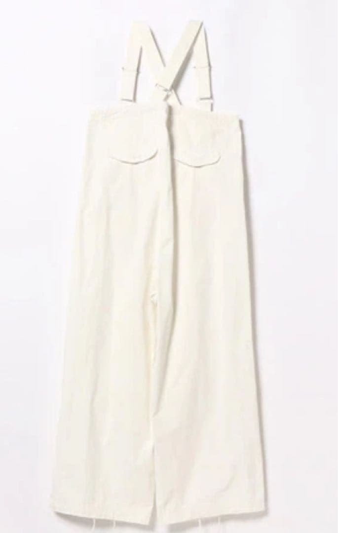 レア！ BEAMSBOY USアーミーオーバーパンツ 白 新品未使用 aiko着