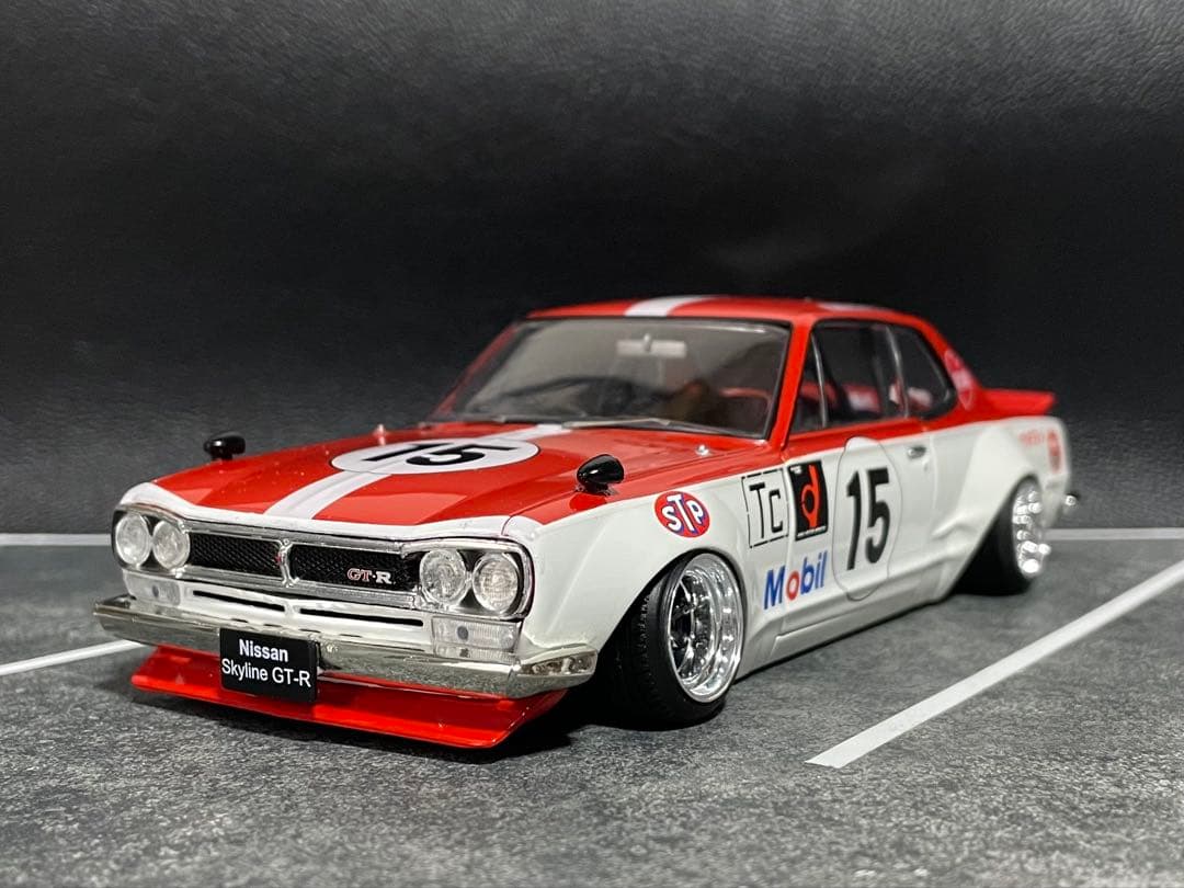 1/24 アシェット 国産名車 スカイライン GT-R ハコスカ改 カスタムカー