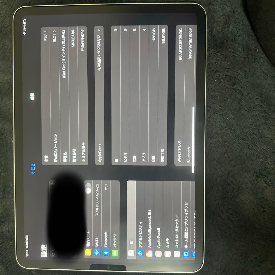 Apple iPad Pro 11インチ シルバー 本体