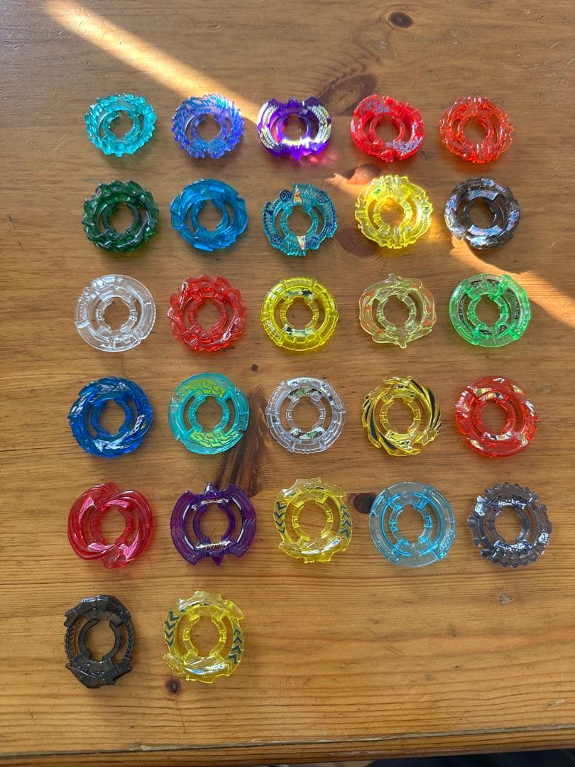 メタルファイトベイブレードパーツ・シール付き　まとめセット