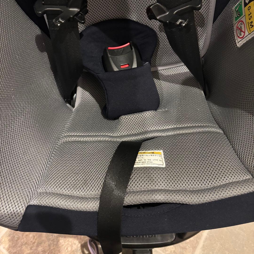 【美品】コンビ　クルムーヴ アドバンス ISOFIX エッグショックJP-590