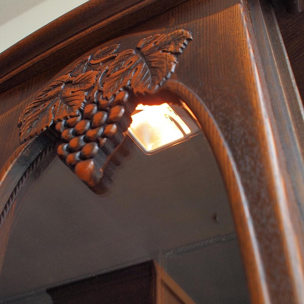 松永公房 カンティーニュ/CONTINUE 飾り棚 ガラスキャビネット 照明付き