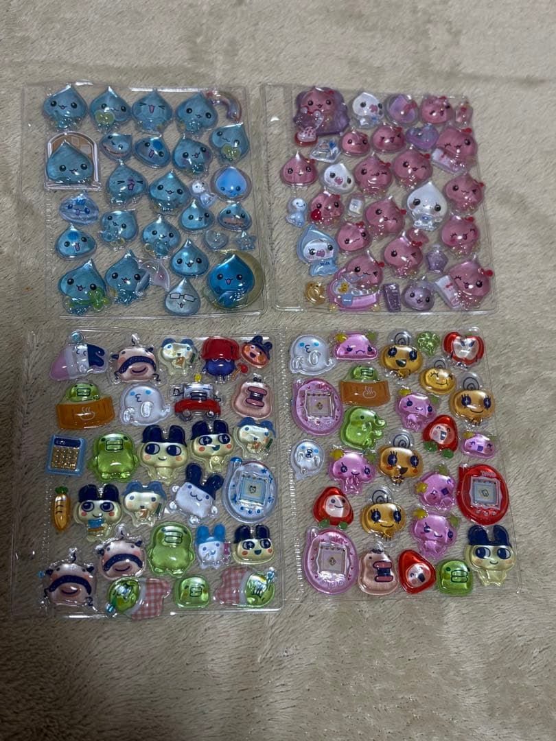 シール帳 完成版 全て正規品 たまごっち しずくちゃん サンリオ ちいかわ 等