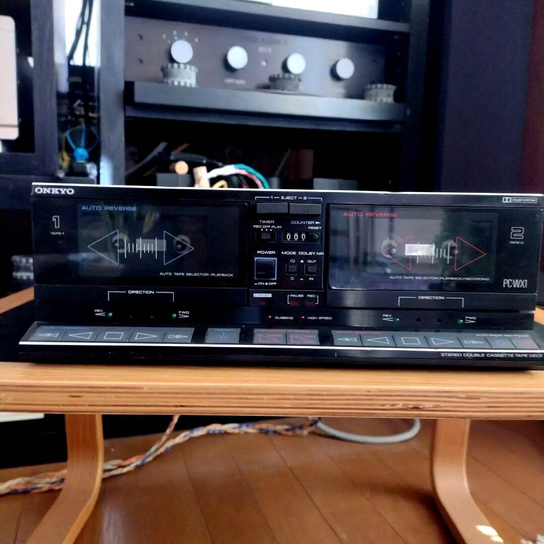 値下げ　ONKYO PC-WX1.ダブルカセットデッキ
