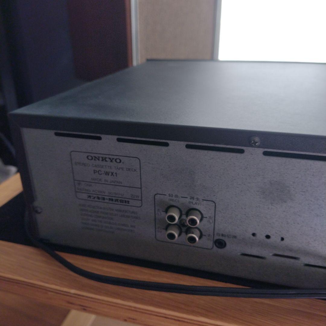 値下げ　ONKYO PC-WX1.ダブルカセットデッキ