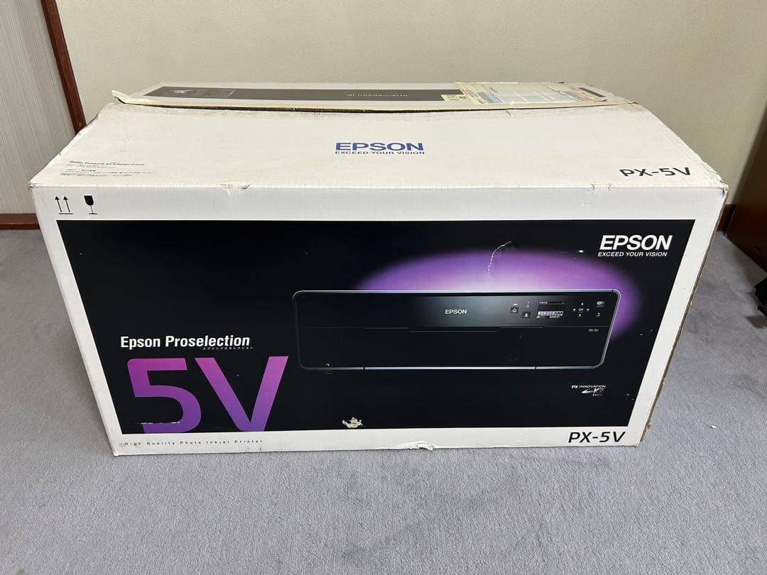 【新品インク付き】Epson エプソン PX-5V プリンター 用紙サービス