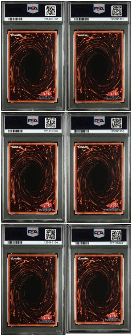 PSA10 6連番 遊戯王 ブラック・マジシャン・ガール　セブンイレブン