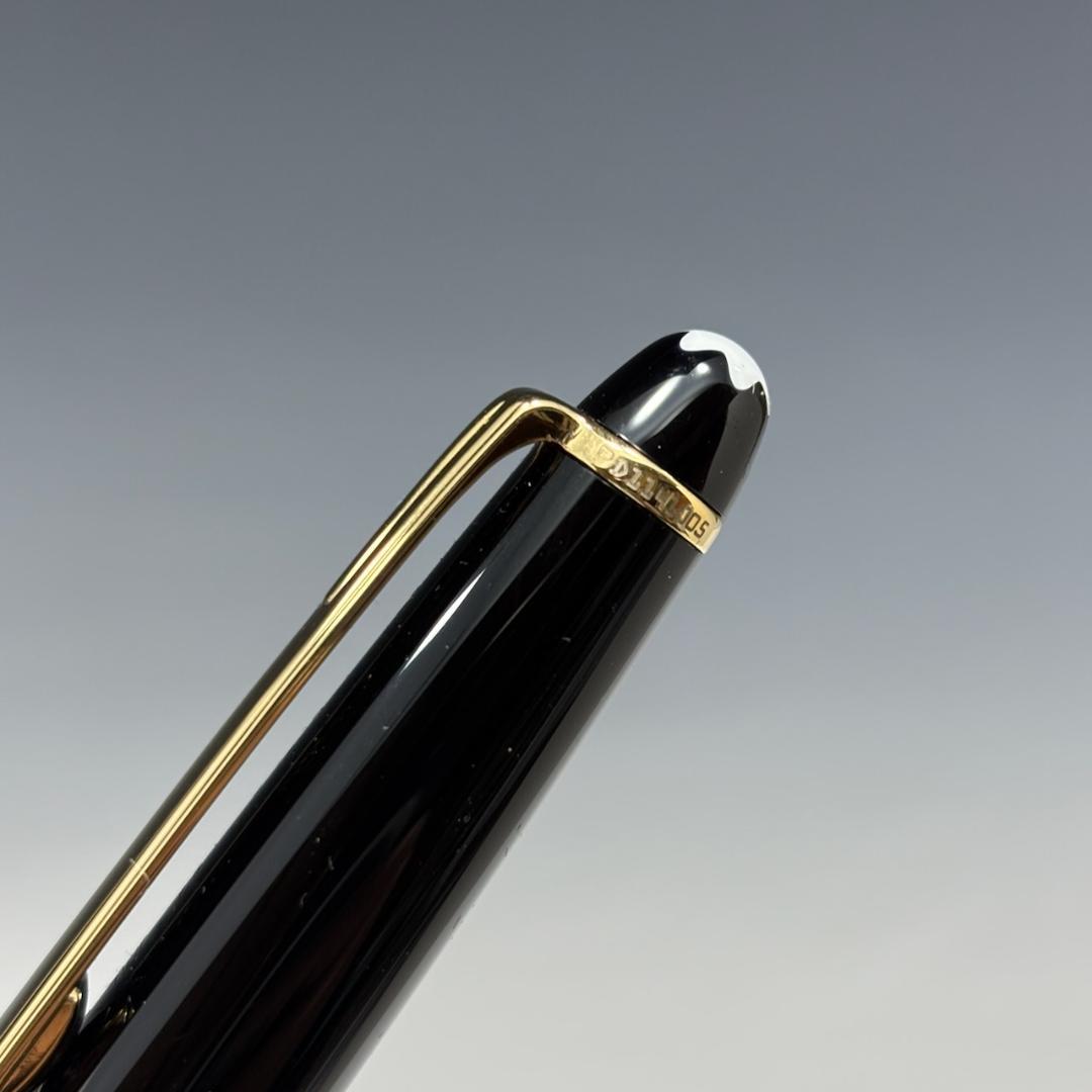 美品【モンブラン本物】筆記具セット/ボールペン2本・シャープペン/ペンケース/黒