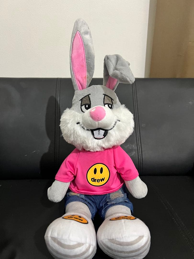 美品✩︎ 希少　ジャスティンビーバー　drew ウサギ ぬいぐるみ