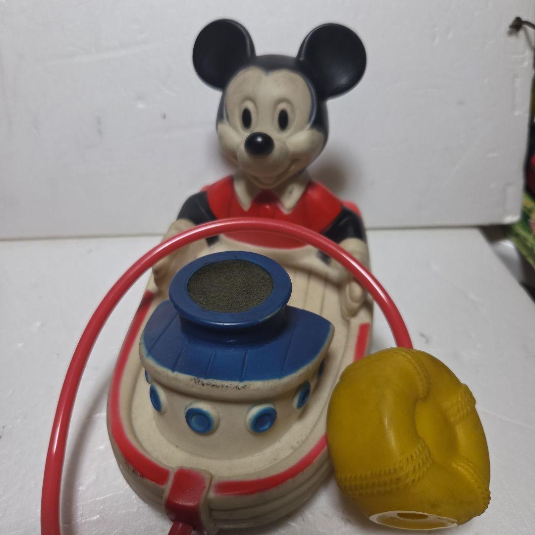 珍品 レトロ　ミッキーのおもちゃ 浴場(おふろ)や水遊び用
