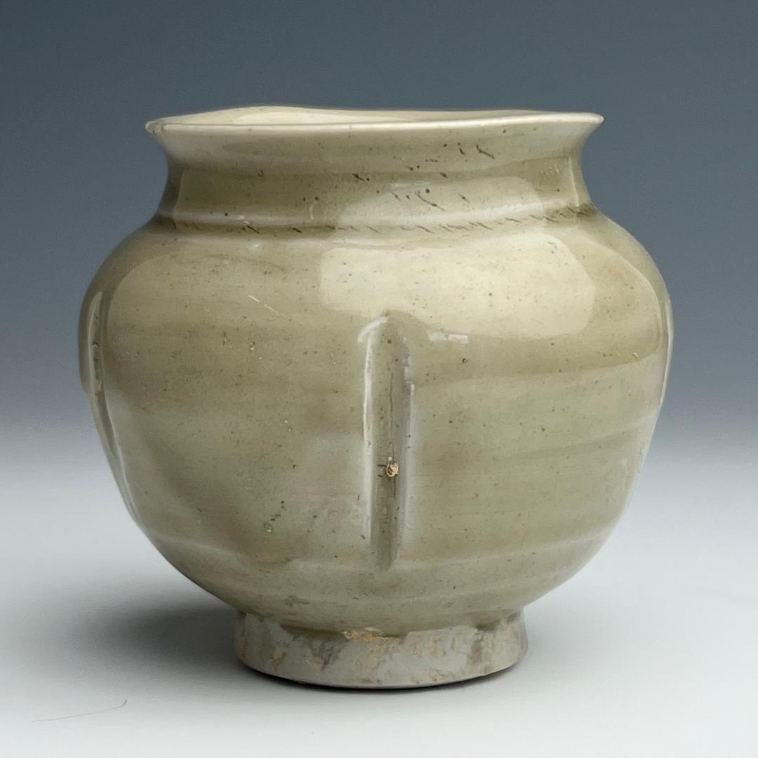 影青 青白釉小壺 小罐 中国古玩 中国美術 唐物 擺件 旧家蔵出