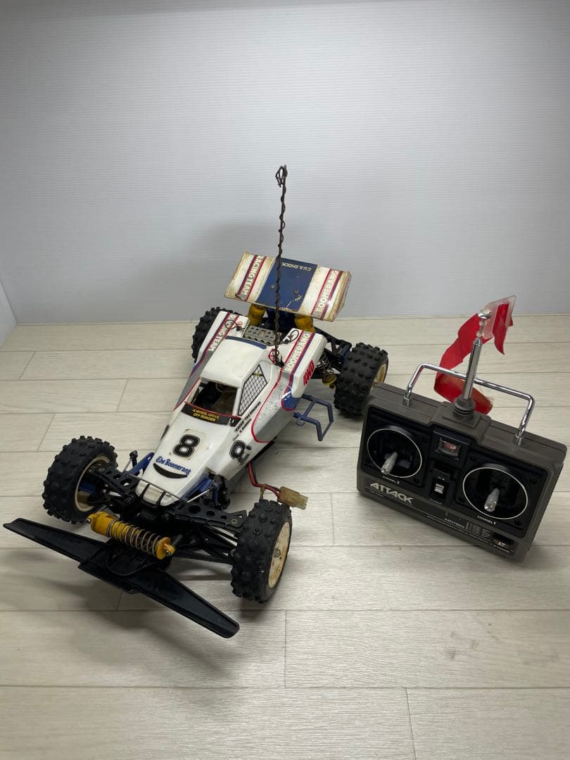 [訳あり] タミヤ ブーメラン ラジコン+フタバ Attack プロポ セット