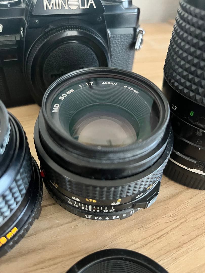 MINOLTA X-500 一眼レフカメラ レンズセット