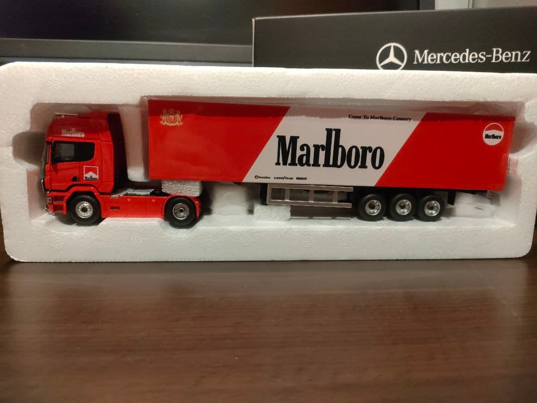 timemicro スカニア コンテナ トレーラー Marlboro