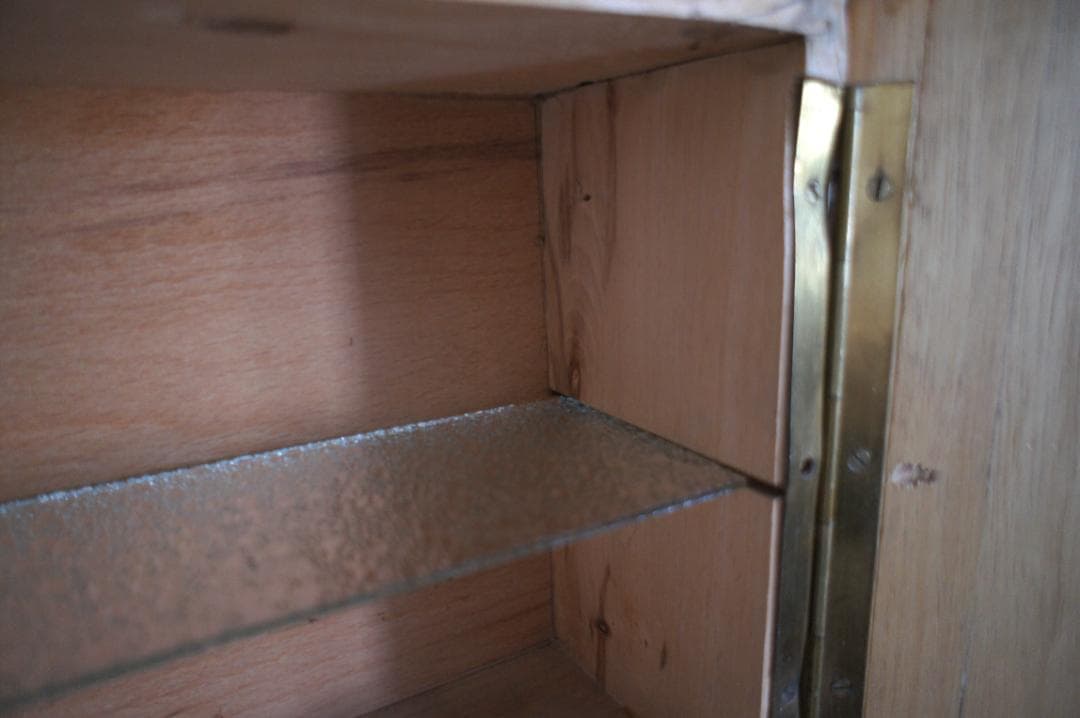 ウォールキャビネット　飾り棚　ブロカント　フレンチ　フランスアンティーク