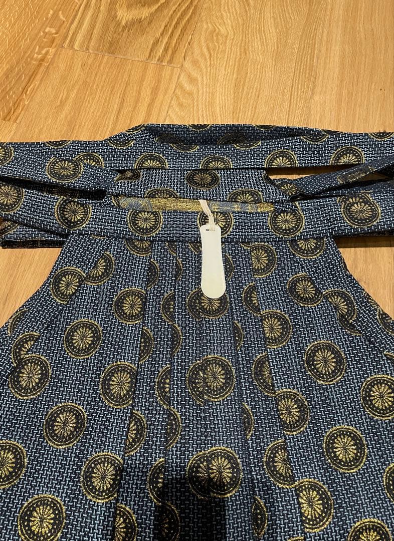 m*e様 七五三 子供用 着物 武士の鎧刺繍