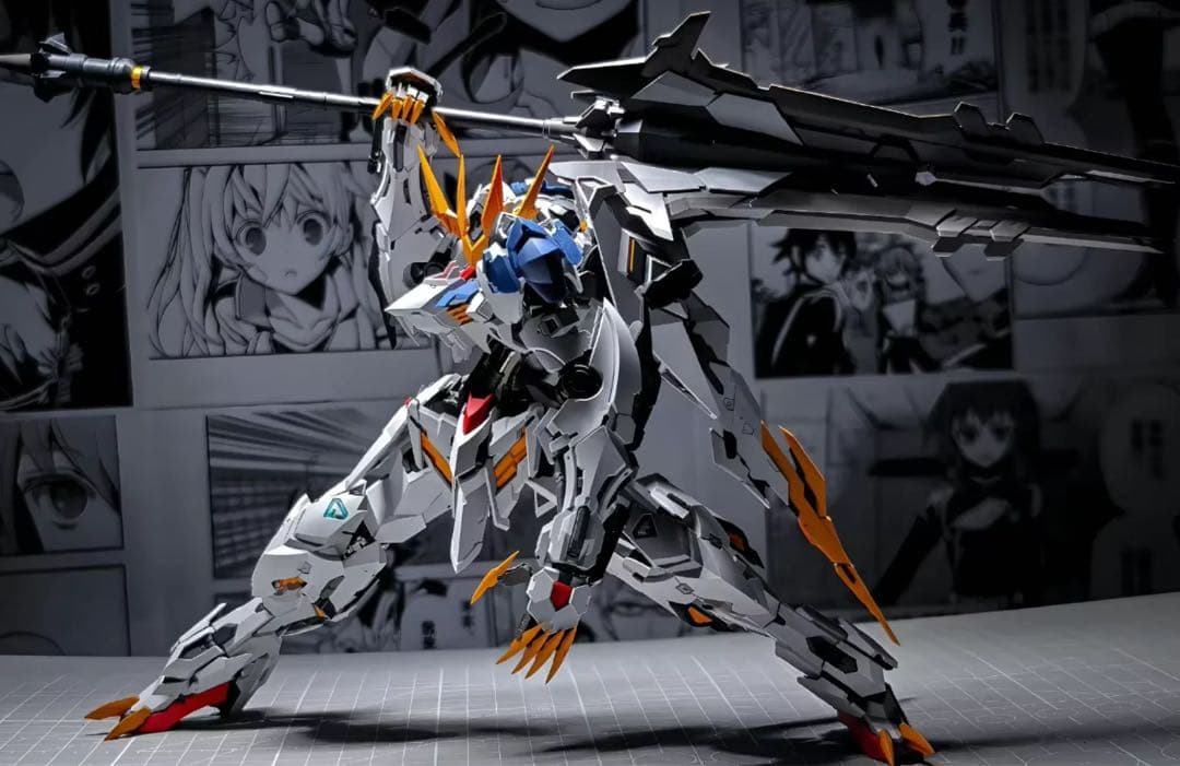 希少新品　合金フレーム　MG級　1/100 ガンダムバルバトスルプスレクス　狼王