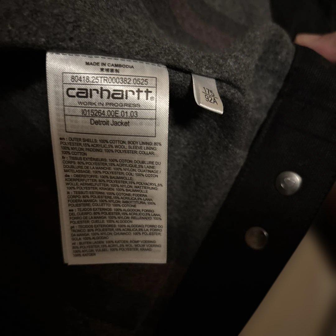 ジャケット・アウター Carhartt WIP Detroit Jacket M BLACK