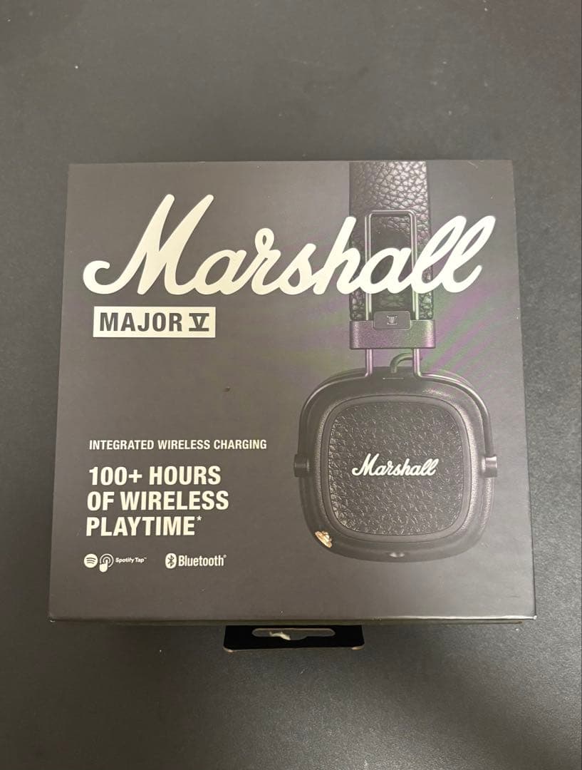 Marshall Major V ワイヤレスヘッドフォン ブラック