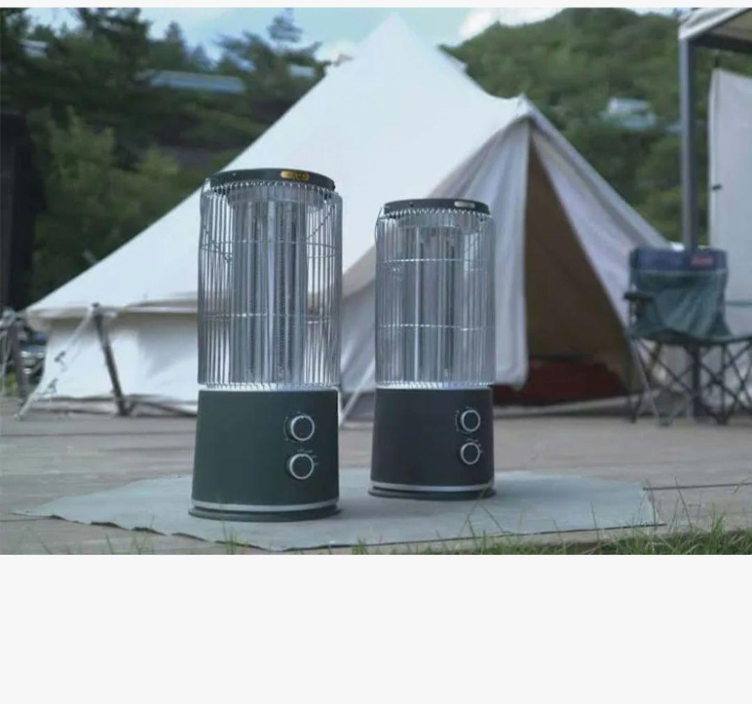 STOFA アウトドア用遠赤外線ヒーター STU-1201(K)オシャレストーブ