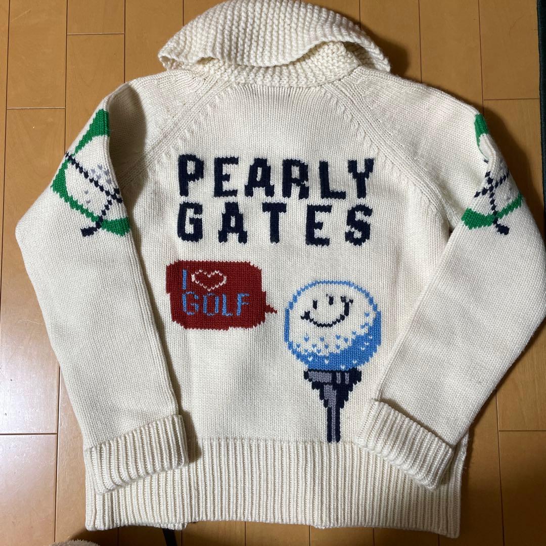 パーリーゲイツ　ジップアップセーター