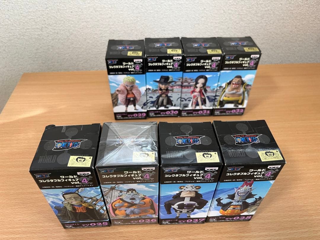 ☆ワンピース ワーコレ　vol.4 8種　未開封品