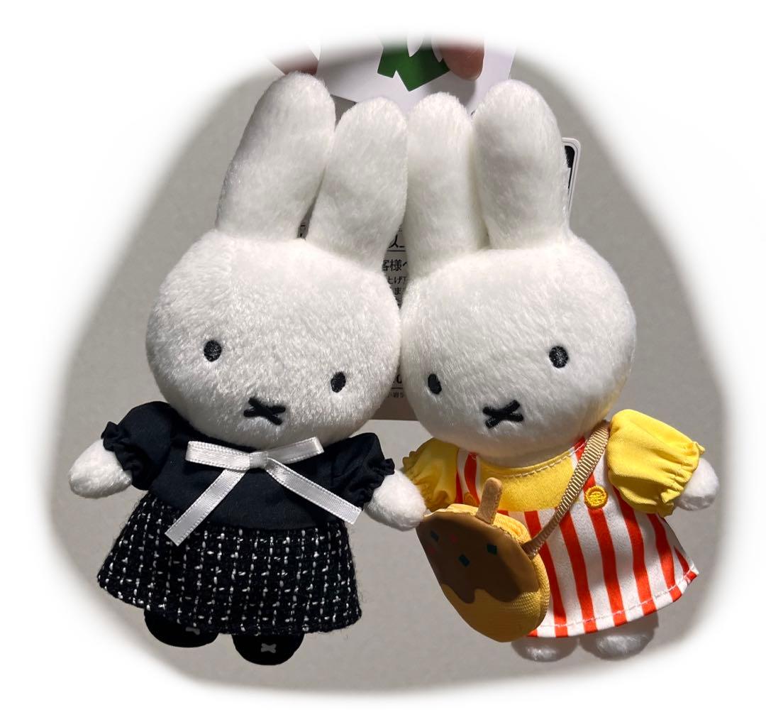 ミッフィースタイル　有楽町￼ たこ焼きポシェット　ツイード　ぬいぐるみマスコット