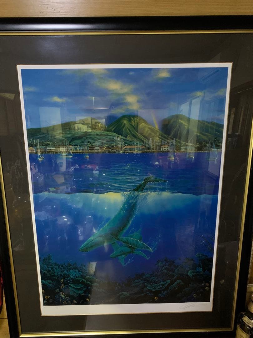 クリスチャン　ラッセン　シルクスクリーン