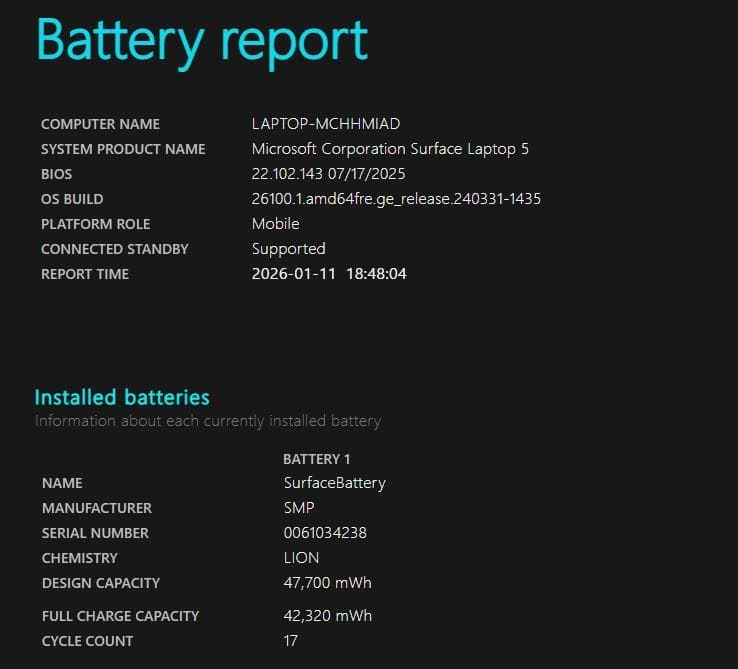 Surface Laptop 5 13.5 Core i7 メモリ16GB