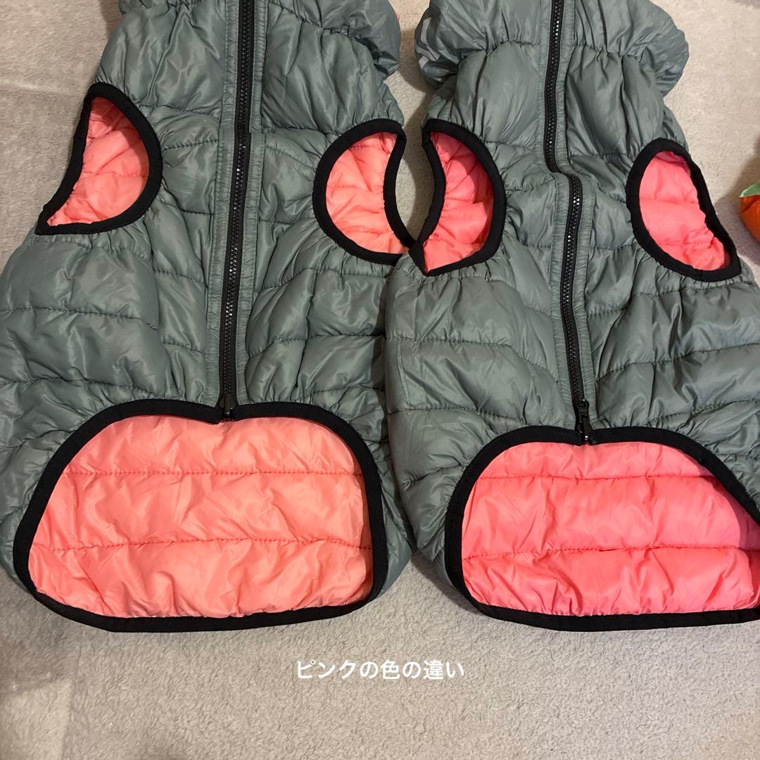 【COLLAR】ペット用　犬　エアリーダウンベスト　4点　新品