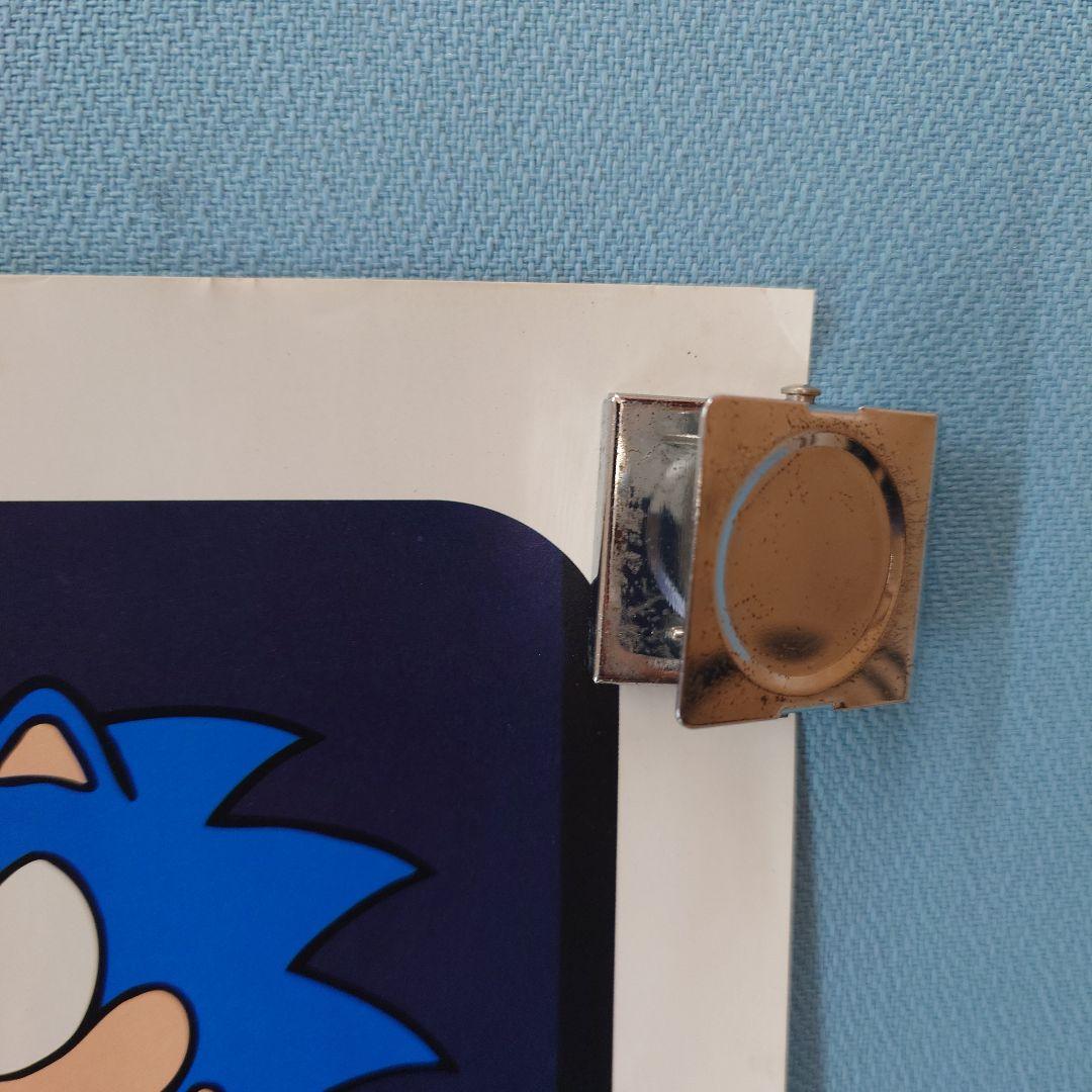 珍品 セガ ソニック ザ ヘッジホッグ プライズ（マグカップ） ポスター