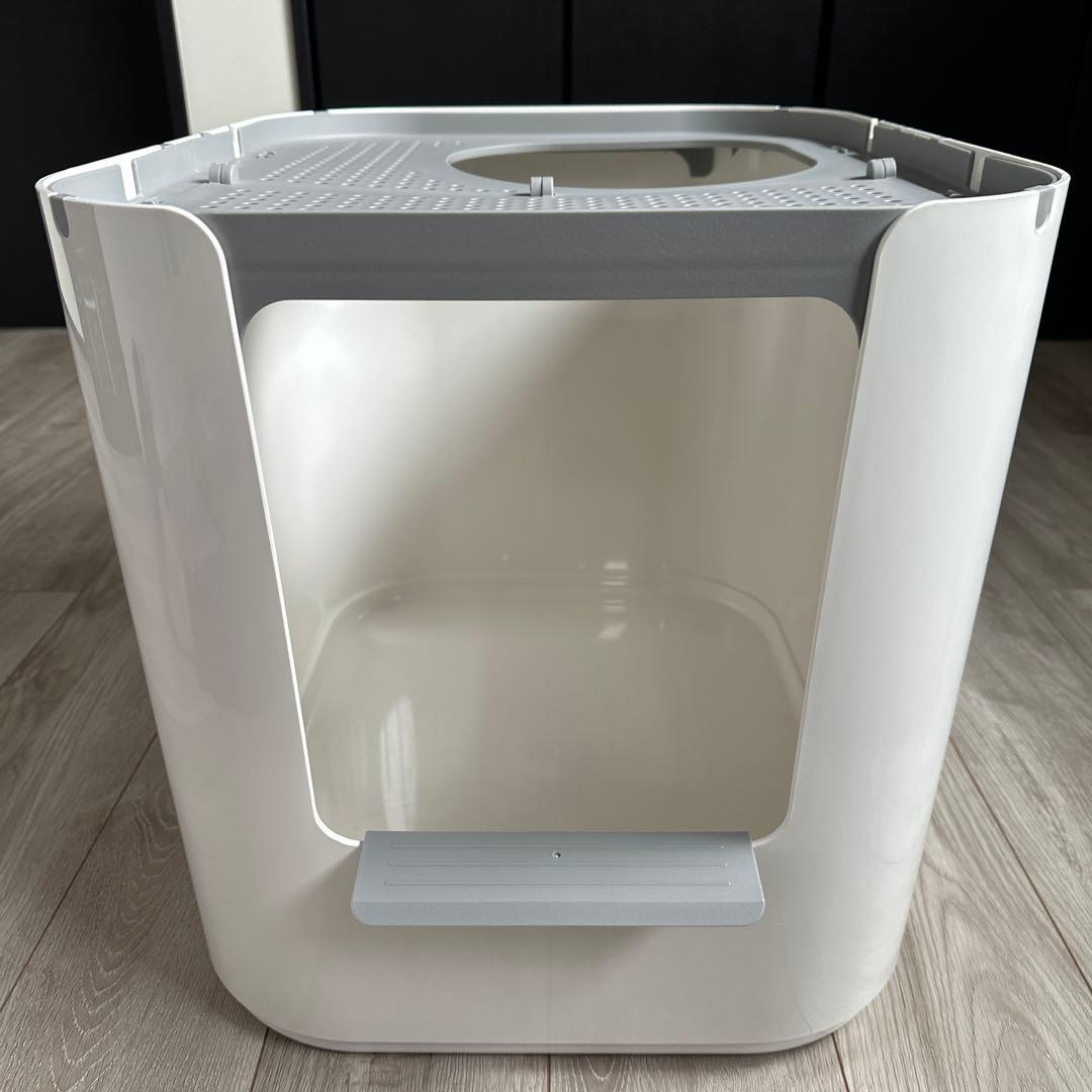 chiemiQ　モデコ(modko) 猫トイレ リターボックス ホワイト