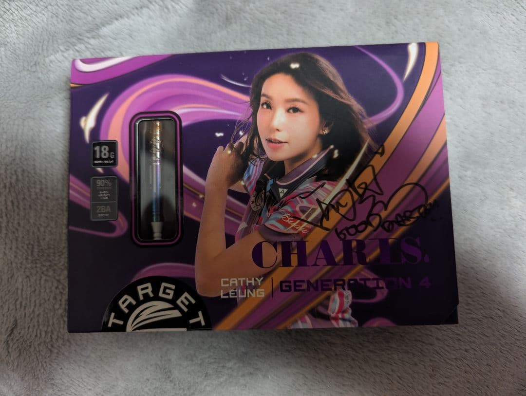 キャシー・リョン(Cathy Leung) CHARIS G4 サイン入り