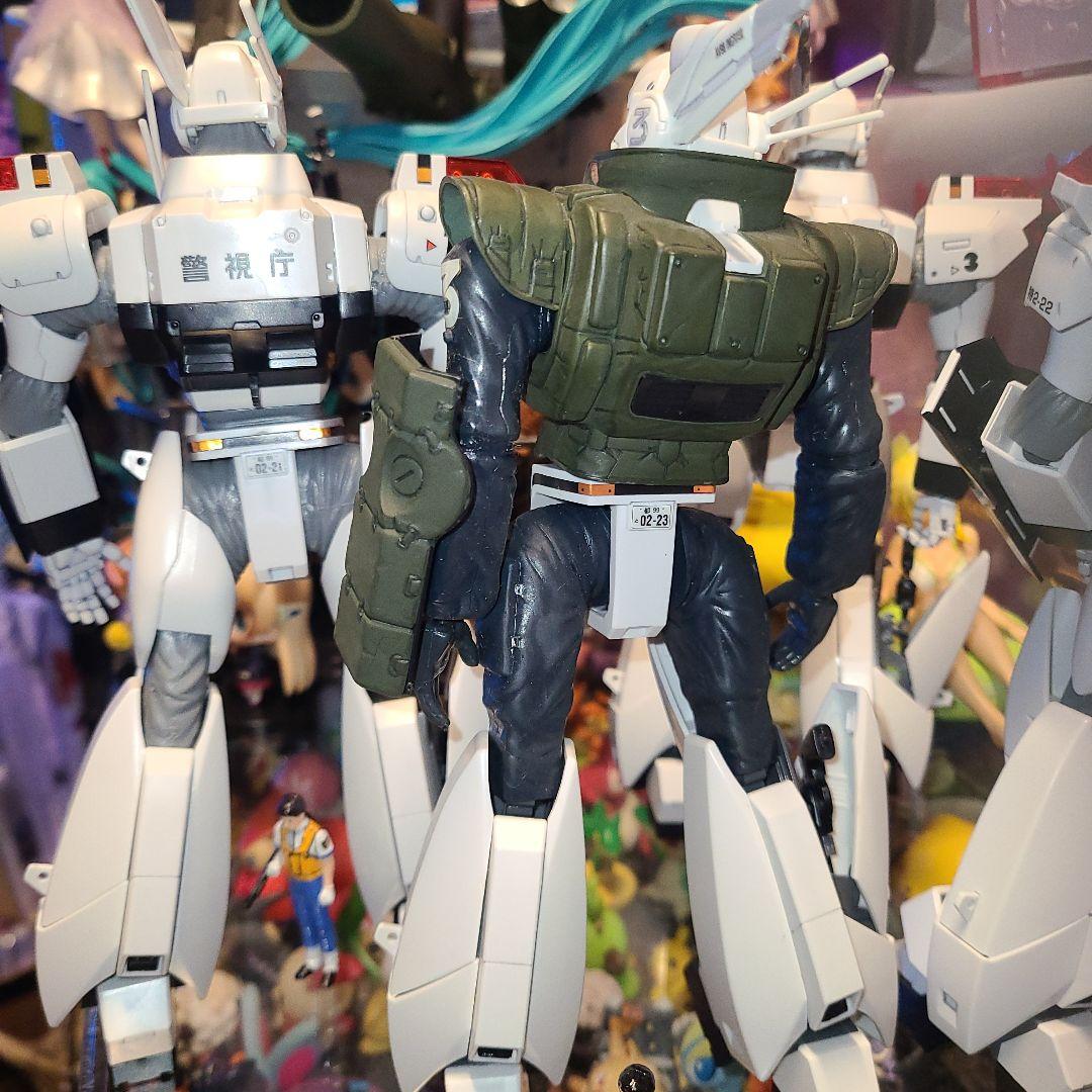バンダイMG 1/35 パトレイバー イングラム各号機リアクティブアーマ完成品