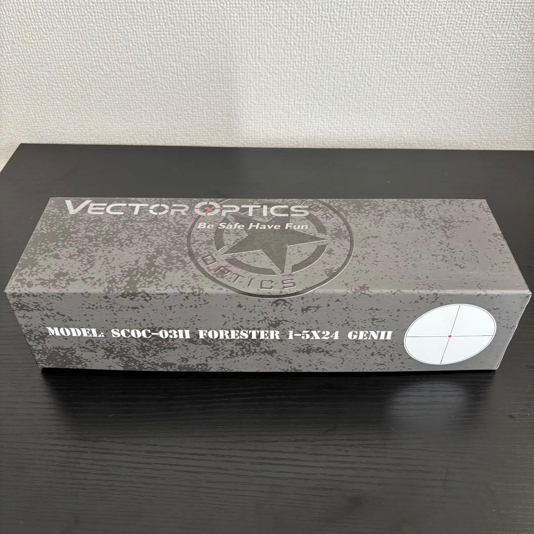 Vector Optics FORESTER 1-5×24 GENⅡ マウント付