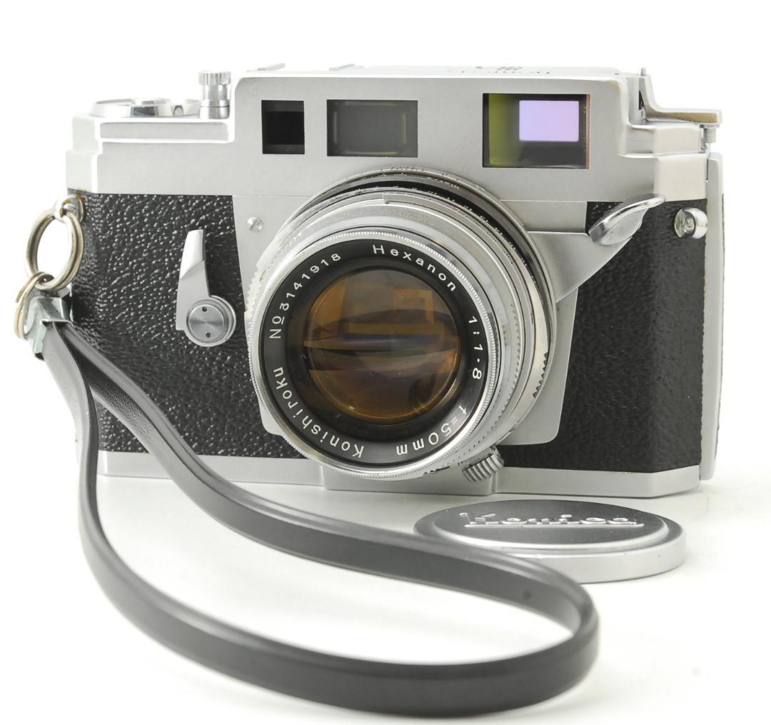 【外観・光学美品 完動品】KONICA ⅢA 50mm F1.8 フィルムカメラ