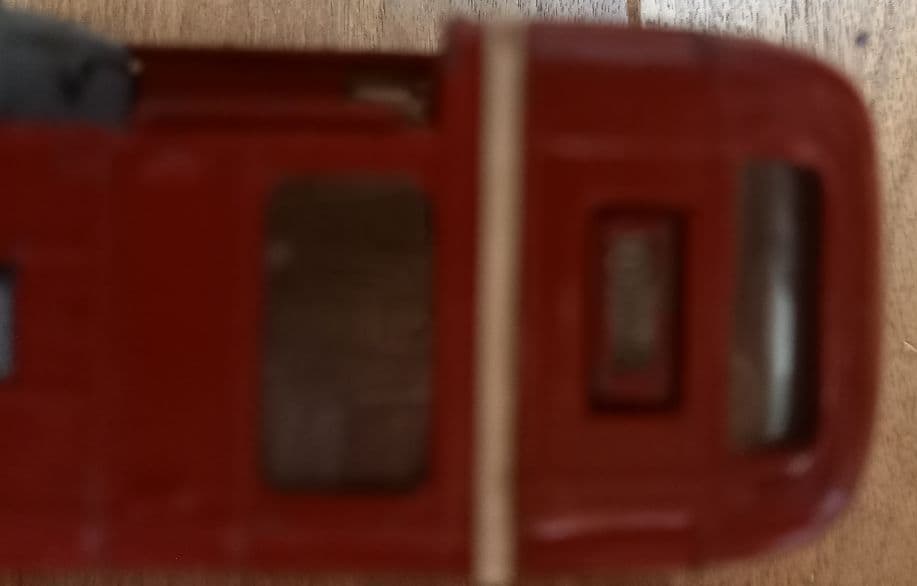 ミニカー　ロンドンバス　　二階建てバス　昭和レトロ