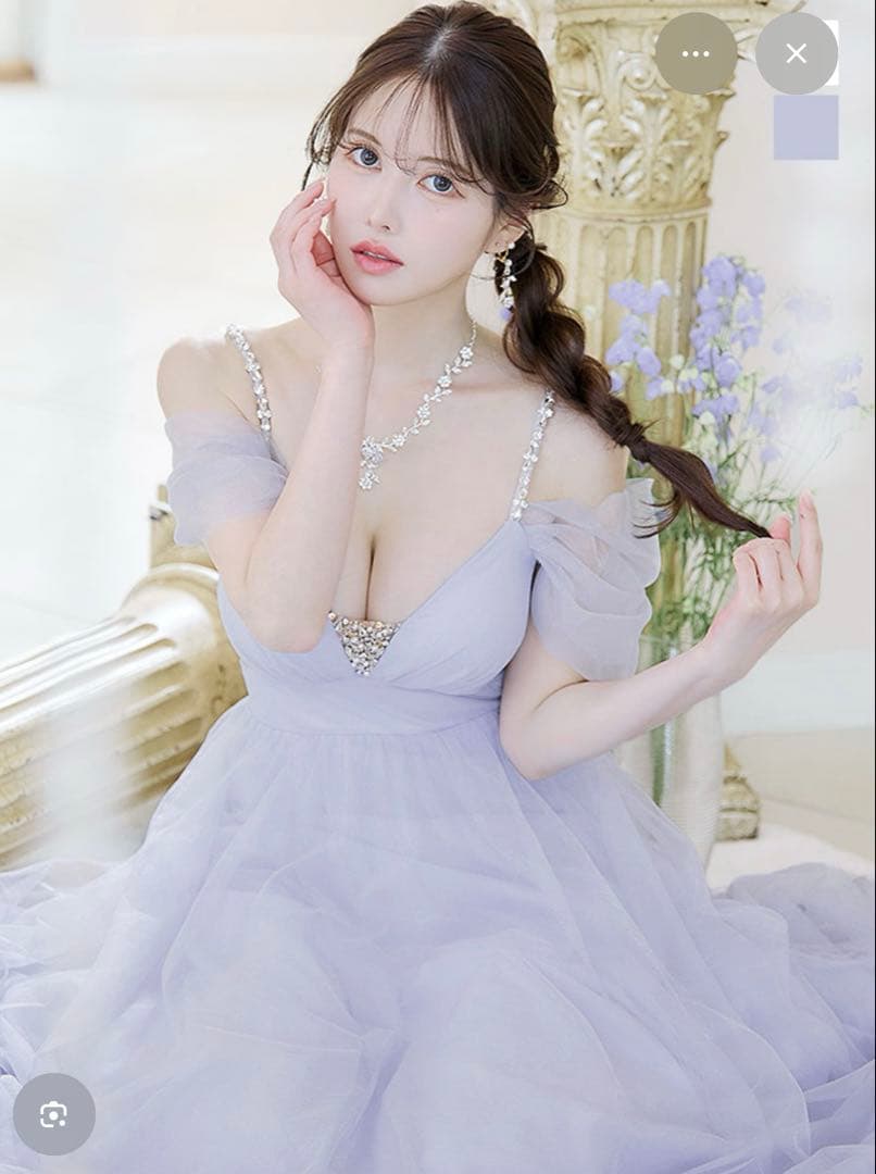 レイヤードチュールドレス ジュエルズ バースデードレス