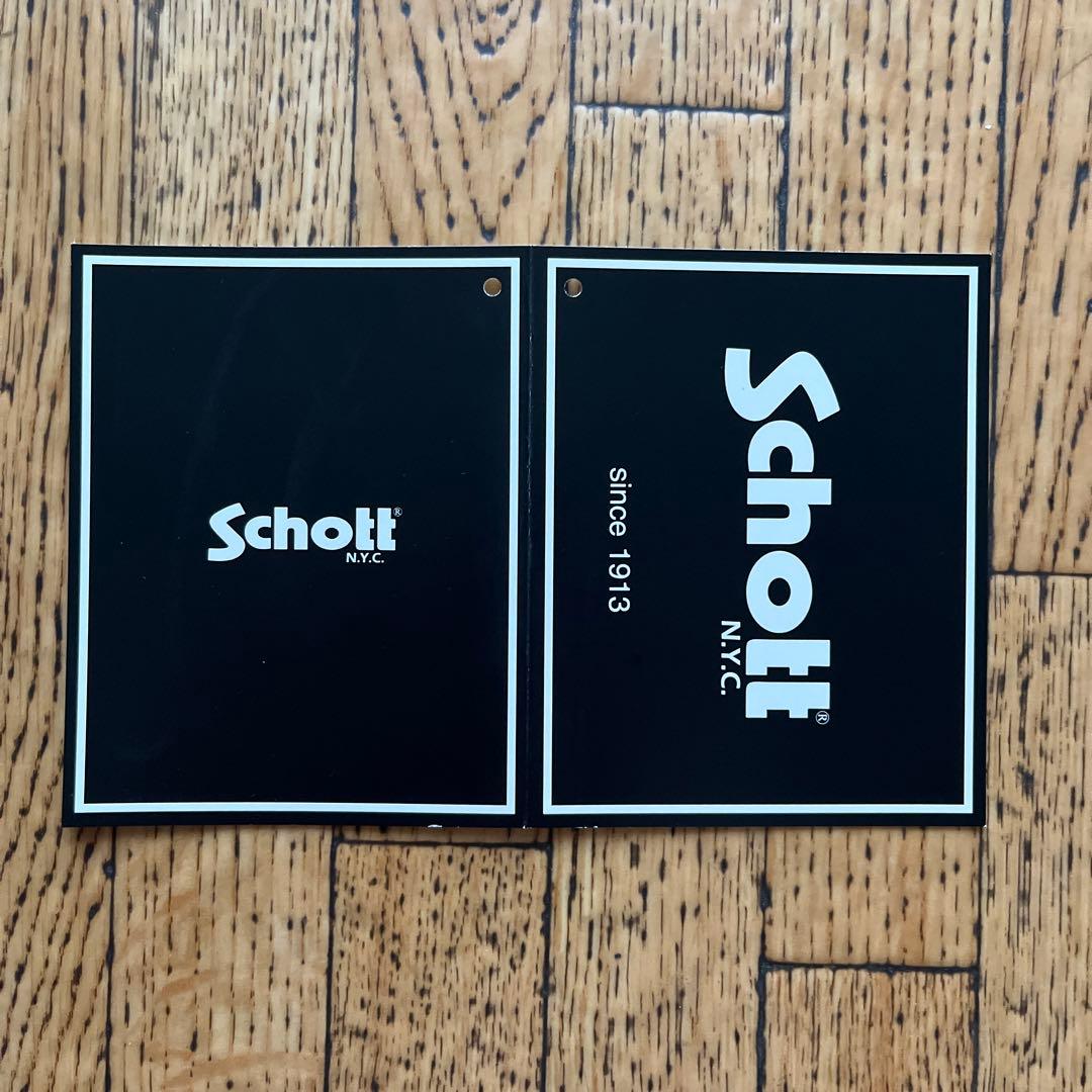 Supreme Schott フーディーレザーボンバージャケット 黒 L