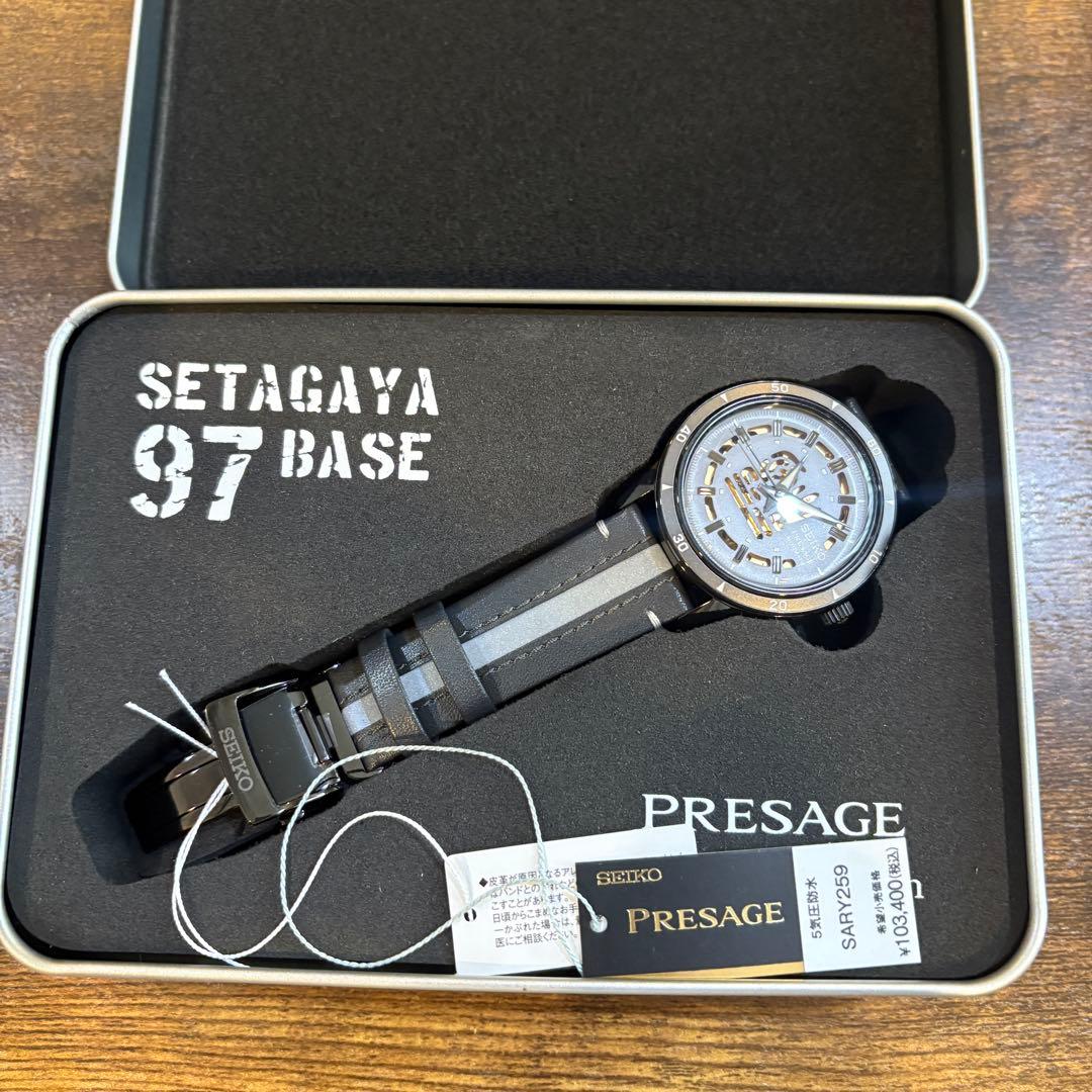 o*n様 世田谷ベース 所ジョージ　SEIKO PRESAGE 自動巻き時計