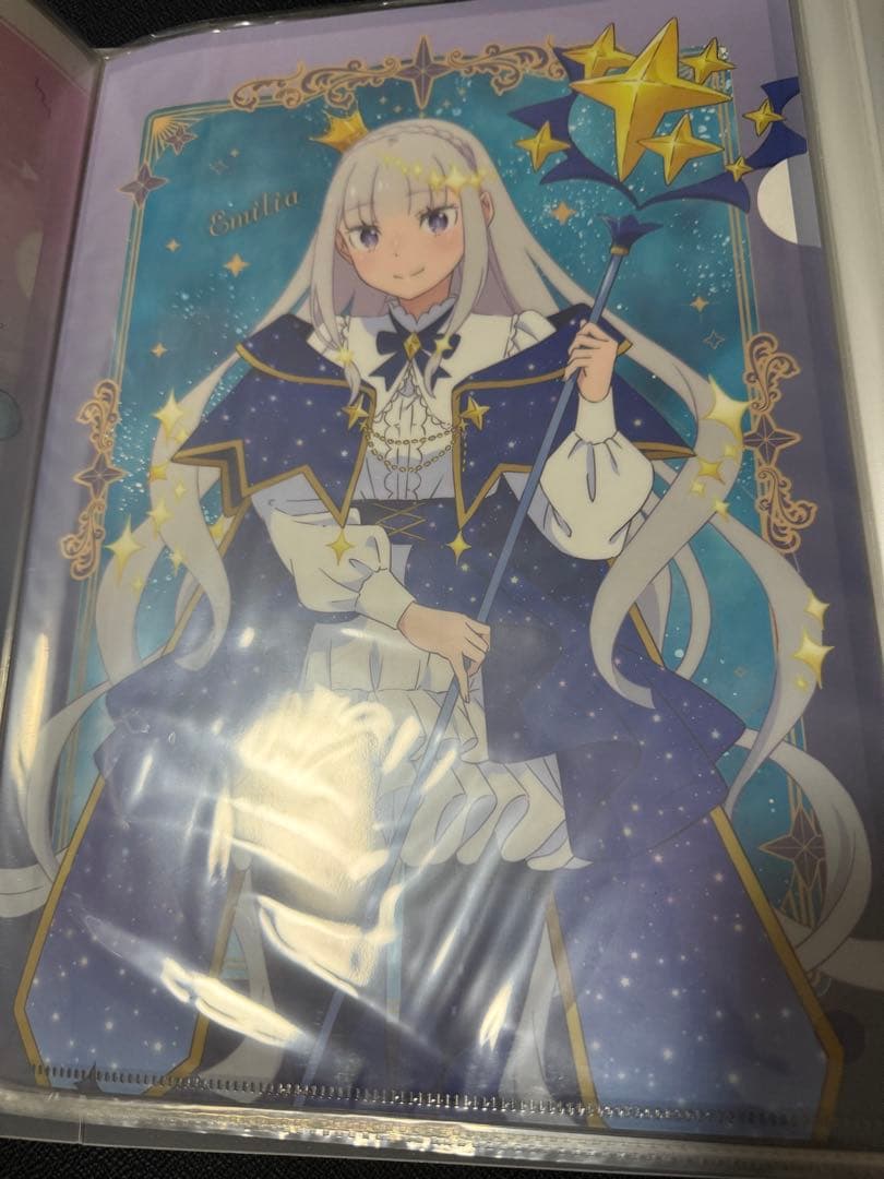 リゼロ　エミリア　誕生日　クリアファイルセット