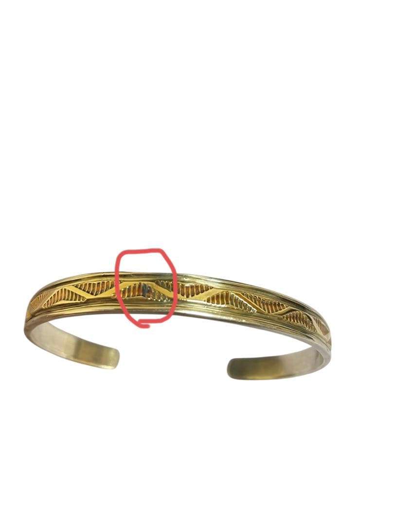 希少ブルースモーガン14K×SILVER バングル　即購入可