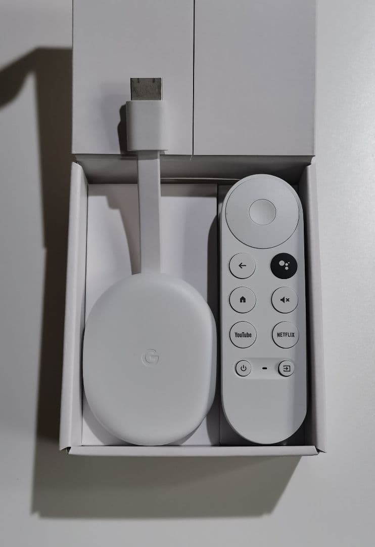 美品 クロームキャスト Chromecast with GoogleTV 未使用