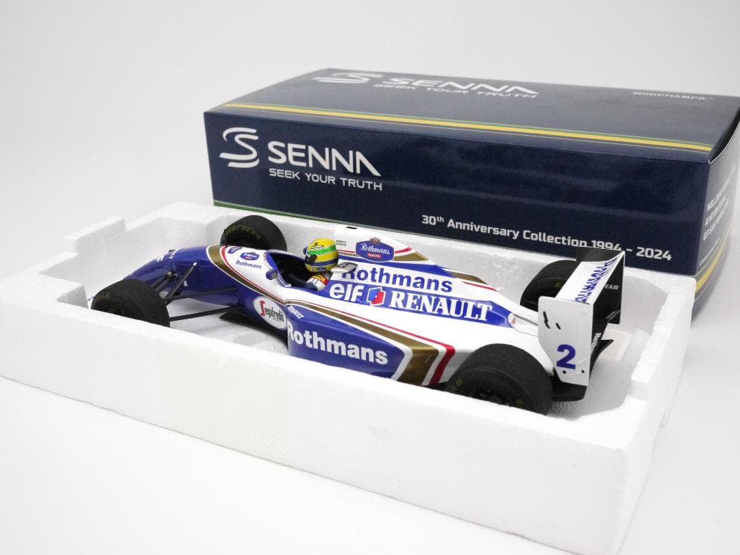 D1/18 ウィリアムズ FW16ラストレースロスマンズ A.セナ PMA
